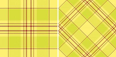 Texture check fabric of pattern seamless with a background plaid textile tartan. Set in gold colors. Invitation card design ideas. vector