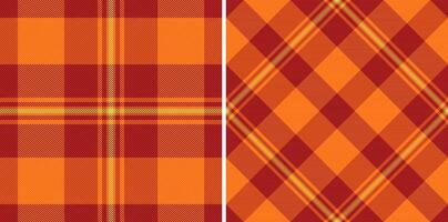 Texture seamless tartan of check background pattern with a plaid fabric textile. vector