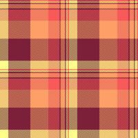 Pattern texture background of seamless tartan with a textile check fabric plaid. vector