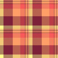 Pattern texture background of seamless tartan with a textile check fabric plaid. vector