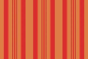 Customized stripe textile background, golf pattern fabric. Fantasy vertical seamless texture lines in red and yellow colors. vector