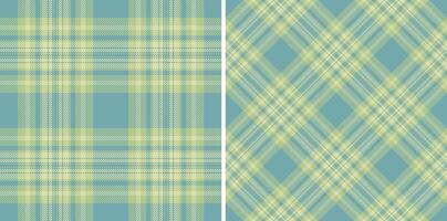 Seamless background of texture tartan fabric with a pattern check textile plaid. vector