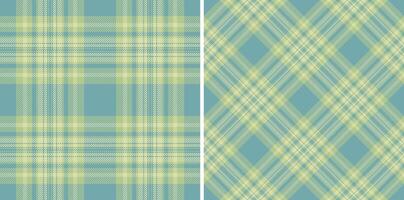 Seamless background of texture tartan fabric with a pattern check textile plaid. vector