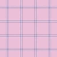 Plaid seamless pattern in pink. Check fabric texture. textile print. vector