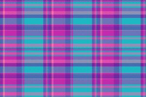Plaid seamless pattern of tartan check with a texture fabric textile background. vector