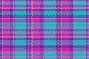 Plaid seamless pattern of tartan check with a texture fabric textile background. vector