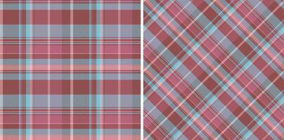 plaid textile of check texture pattern with a tartan fabric seamless background. vector