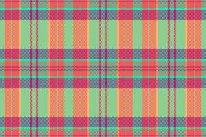 Seamless pattern fabric of background check texture with a textile plaid tartan. vector