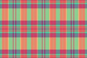 Seamless pattern fabric of background check texture with a textile plaid tartan. vector