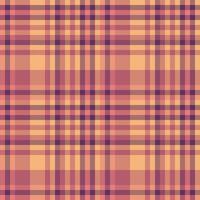 Textile background seamless of pattern texture fabric with a tartan check plaid . vector