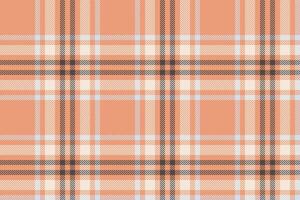 Plaid background, check seamless pattern in beige. fabric texture for textile print, wrapping paper, gift card or wallpaper. vector