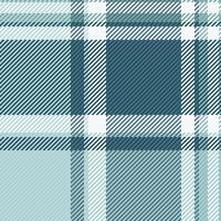 Linen fabric seamless, delicate textile tartan check. Decorative pattern plaid texture background in cyan and light colors. vector