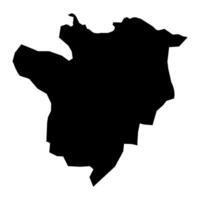 el seibo provincia mapa, administrativo división de dominicano república. ilustración. vector