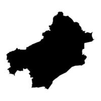 Draa tafilalet mapa, administrativo división de Marruecos. ilustración. vector