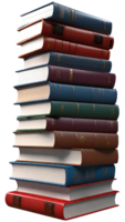 Stack of books png