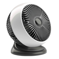 Generated AI Mini room cooling fan on transparent background png