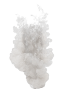 Nitrogen of rocket launch on transparent background png