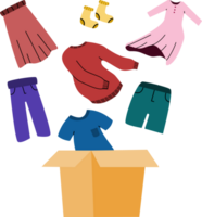 Clothes Donation Illustration png