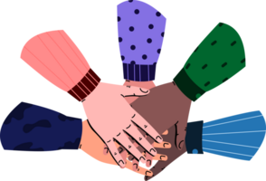 Hands Unity Illustration png