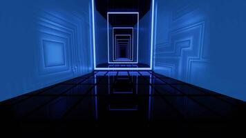 Journey through the Endless Neon Tunnel, VJ Loop video