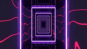 Endless Journey in the Pink Hallway, VJ DJ Loops video