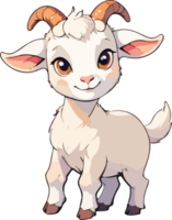 Goat Animal Cartoon Mascot png