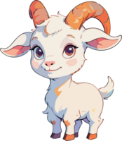 Goat Cartoon Animal Character png