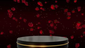 Rose Podium Background video