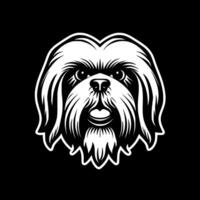 shih tzu - alto calidad logo - ilustración ideal para camiseta gráfico vector