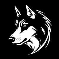 Siberian Husky - High Quality Logo - illustration ideal for T-shirt graphic vector