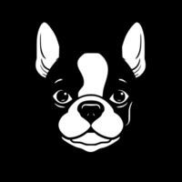 bostón terrier - alto calidad logo - ilustración ideal para camiseta gráfico vector