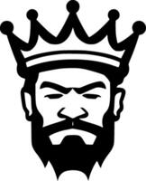 King, Minimalist and Simple Silhouette - illustration vector