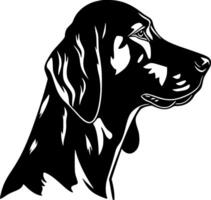 Great Dane - Minimalist and Flat Logo - illustration vector