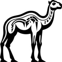 Camel - Minimalist and Flat Logo - illustration vector