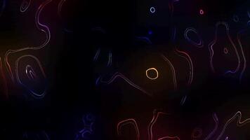 random abstract light looping animation background video