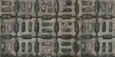 parking lot concrete paving blocks photo