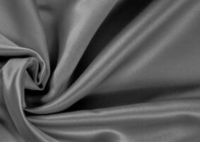 Black and white cloth pattern close view, textile material background photo