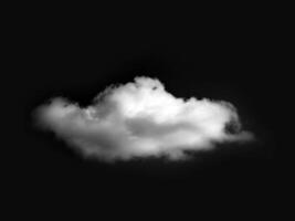 Black and white clouds in the sky background photo