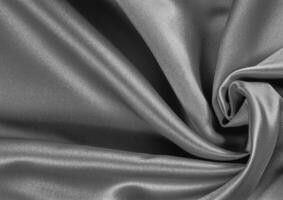 Black and white cloth pattern close view, textile material background photo