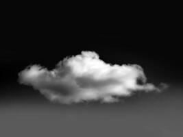 Black and white clouds in the sky background photo