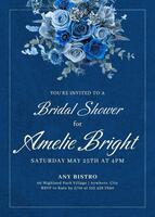 bridal shower for invitation template