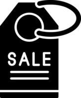 Sale Glyph Icon vector