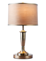 cozy style table lamp isolated on transparent background. png