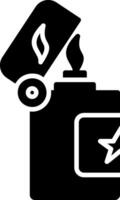 Lighter Glyph Icon vector