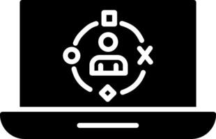 User Experience Glyph Icon vector
