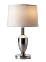 , Modern style table lamp isolated on transparent background png