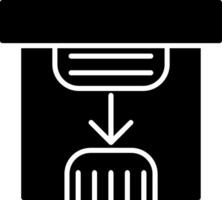 Save Glyph Icon vector