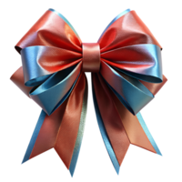 , 3d style illustration bow for attaching gifts isolated transparent background png