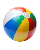 , beach ball isolated on transparent background png