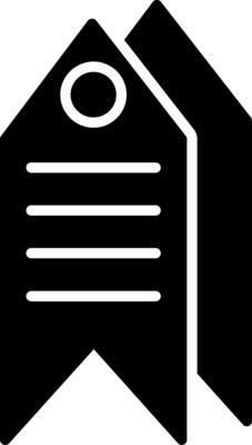 Tag Glyph Icon